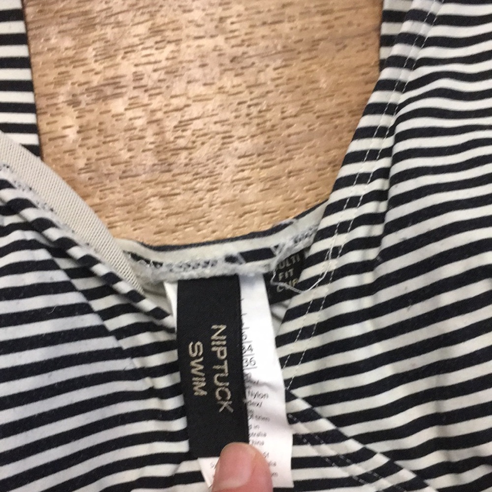 NIP TUCK SWIM STRIPED TANKINI - Picture 5 of 14